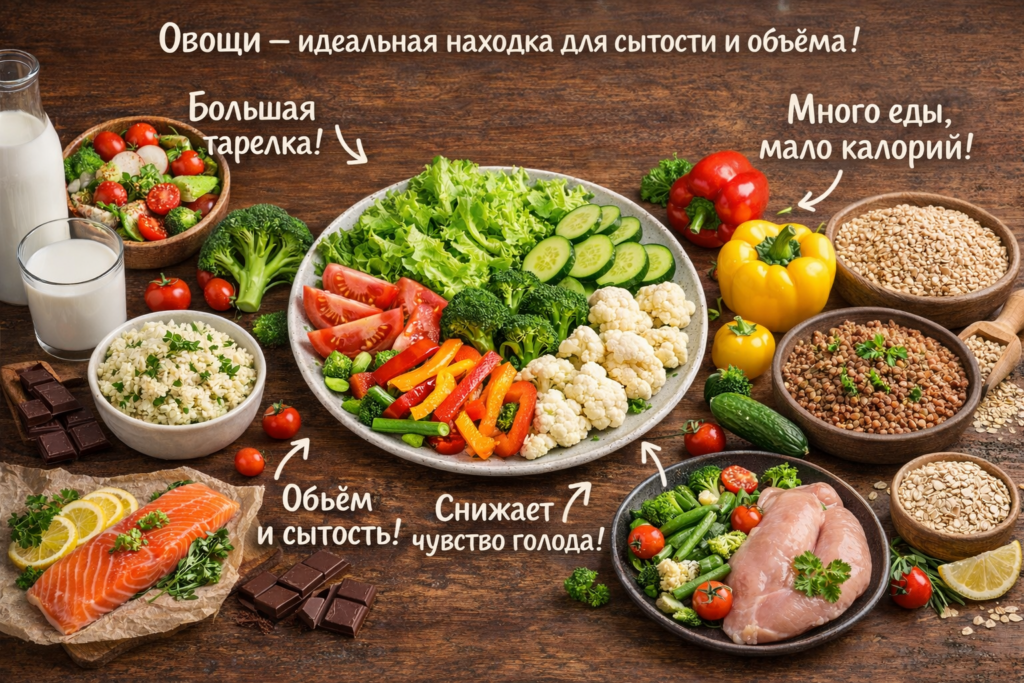 продукты для похудения на дефиците калорий
