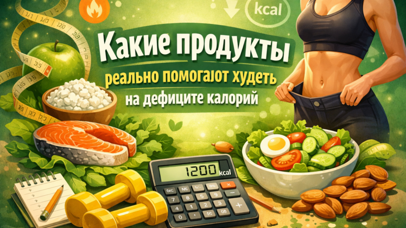 продукты на дефиците калорий